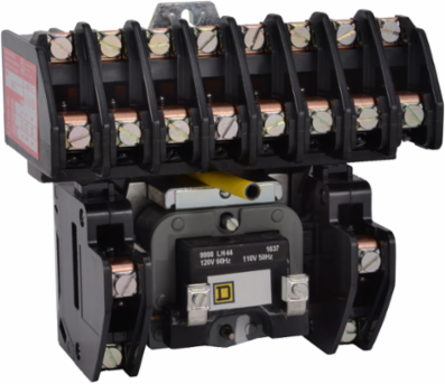 Lighting Contactor 10 Pole 30A 600V 110/120VAC Open Style