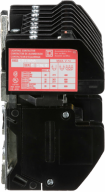 Electrically Held Lighting Contactor, 10 Pole, 30A, 600V