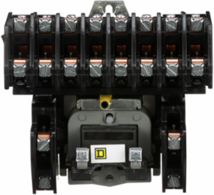 Electrically Held Lighting Contactor 30A 10 Pole 600V 277VAC