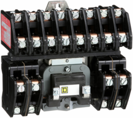 Electrically Held Lighting Contactor, 30A, 12 Pole, 24V AC 60Hz