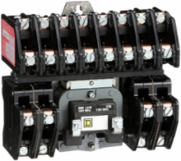 Electromechanical Lighting Contactor, 30A, 12 Poles, 600V