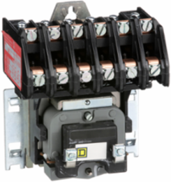 Electrically Held Lighting Contactor 30A 6 Pole 600V 277VAC