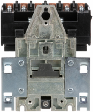 Contactor, Type L, multipole lighting, electrically held, 30A, 6 pole, 600 V, 347 VAC 60 Hz coil, open style [TAA]