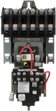 Mechanically Held Lighting Contactor 30A 6 Pole 600V 277V AC