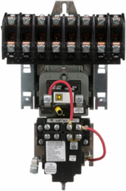 Mechanically Held 30A Lighting Contactor, 8 Pole, 600V