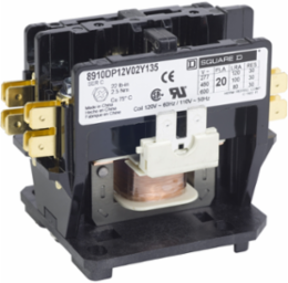 CONTACTOR 600VAC 25AMP DP +OPTIONS