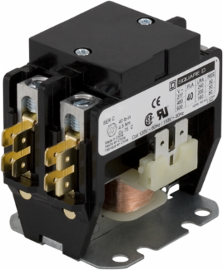 Definite Purpose Contactor 30A 2-Pole 110/120VAC 50/60Hz