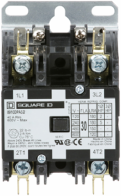 Definite Purpose Contactor 30A 2 Pole 5HP 277VAC Coil