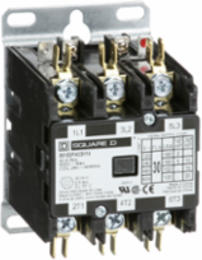 Definite Purpose Contactor, 30A, 3 Pole, 20HP at 575VAC, 24VAC Coil