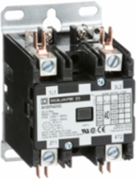 Definite Purpose Contactor 40A 2 Pole 7.5HP at 230VAC 120V Coil