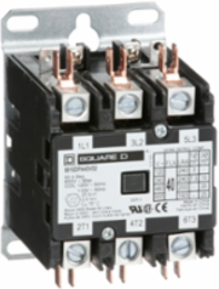 Definite Purpose Contactor 40A 3-Pole 25HP 575VAC