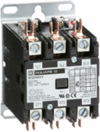 Definite Purpose Contactor 40A 3-Pole 25HP 575VAC 24V AC Coil