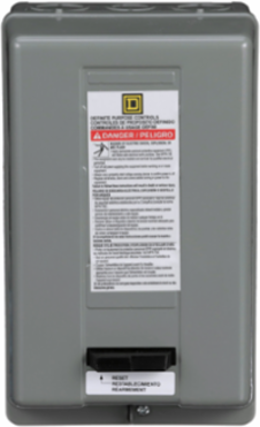 Definite Purpose Starter 20A 3 Pole 3 Phase 208V-240V AC NEMA 1