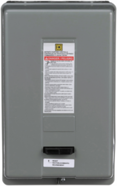 Definite Purpose Starter 50A 2 Pole 1 Phase 208V-240V AC