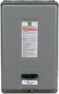 Definite Purpose Starter 50A 2 Pole 1 Phase 208V-240V AC