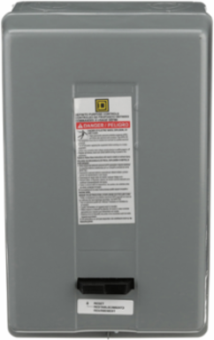 Definite Purpose Starter 50A 3 Pole 3 Phase 208V-240V AC Coil