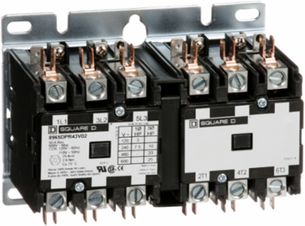 Reversing Hoist Contactor 40A 3 Pole 110/120VAC 50/60Hz