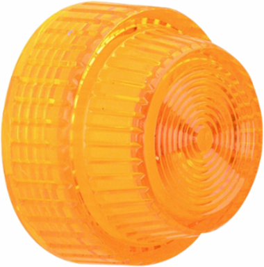 30MM PLASTIC LENS FOR PILOT LIGHT AMBER