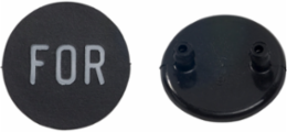 Push Button Legend Plate 30mm, Marking 'FORWARD'