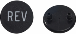 30mm Push Button Legend Plate, Green Premium, Mercury Free