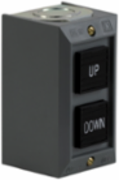 Harmony 9001B Control Station with 2 UP-DOWN Push Buttons, 5A, 600V AC, NEMA 1