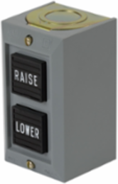 Harmony Control Station with 2 NO Push Buttons, 5A, 600V AC, NEMA 1