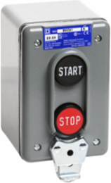 Harmony 9001B Control Station, 2 Push Buttons, 5A, NEMA 4, Surface Mounted