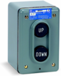 Harmony Complete Control Station, 2 Push Buttons, 5A, 600V AC, NEMA 4