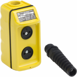 Harmony Pendant Station - Yellow, Single Speed, 5A, 600V AC