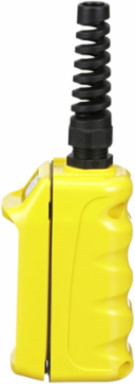 Harmony Pendant Station, Mechanical Interlock, 5A, 600V AC, Yellow