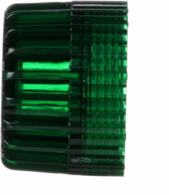 Harmony Lens Cap, Green Domed for 30 mm Illuminated Push Button