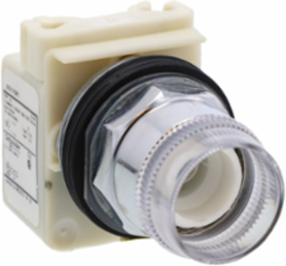 Harmony Illuminated Push Button 30 mm Spring Return 110-120V