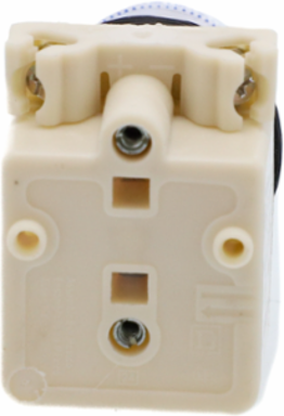Harmony 9001K Blue Illuminated Push Button, 30mm, Spring Return, 24-28V