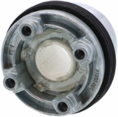 Harmony 9001K 30mm Metal Illuminated Push Button Head, Spring Return