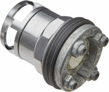 Harmony Illuminated Push-Button Head 30mm Metal Guard Spring Return