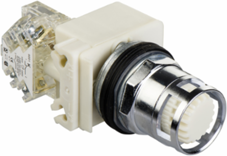 Harmony 9001K 30mm Illuminated Push Button, Spring Return, 24-28V