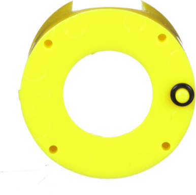 Harmony 9001K Guard for 41mm Mushroom Head & 30mm Units, Yellow Plastic