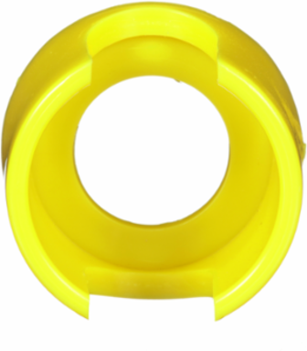 Harmony 9001K Guard for 41mm Mushroom Head & 30mm Units, Yellow Plastic