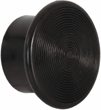 30MM MUSHROOM BUTTON BLACK 35MM