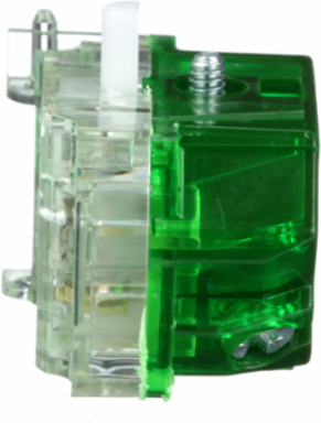 Harmony 9001K Contact Block, 1 NO, Silver Alloy, 0...600V, IP20