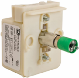 Harmony 9001K Light Module, 30mm, Green LED, 120V