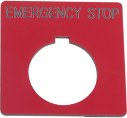 Harmony 9001K 30mm Plastic Emergency Stop Legend