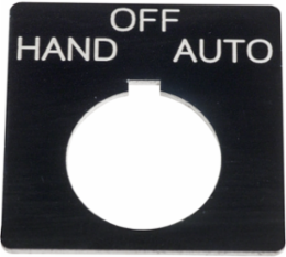 Harmony 9001K 30mm Plastic Pushbutton Marking HAND-OFF-AUTO
