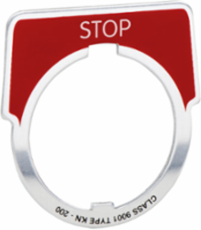 Harmony Legend Plate, 30mm, Aluminium, Marking START, 40x43mm