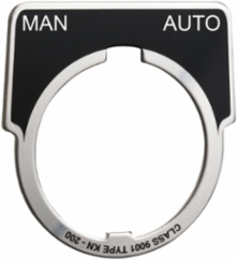 Harmony 9001K 30mm Aluminium Pushbutton Marking MAN-AUTO 40x43mm
