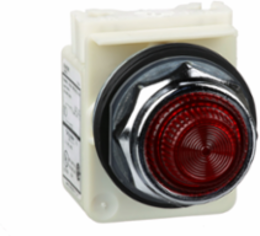 Harmony 9001K Red Pilot Light, 30 mm, 110-120V AC, Metal Bezel, IP66