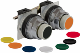 Harmony 9001K 30mm Double-headed Push-button Head, Metal, NEMA 4, IP66
