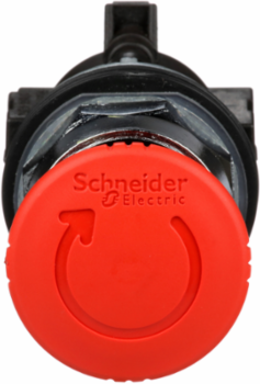 Harmony Emergency Stop Head, 30 mm with 40 mm Red Mushroom, IP66