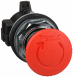 Emergency Stop Push Button, 30 mm, Red Mushroom Ø 40 mm, IP66