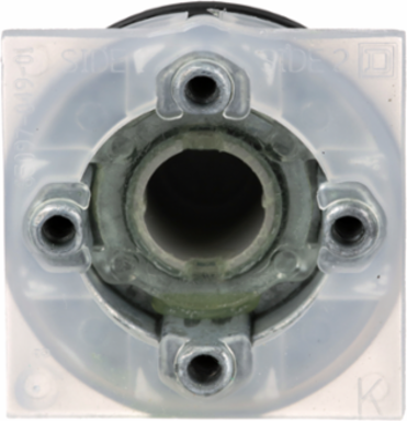 Harmony 9001K Spring Return Push Button Head, 30mm, Metal, Black